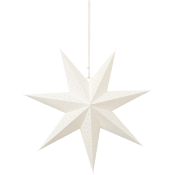 Stjärna Tilda vit 45cm ICA.