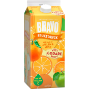Fruktdryck Apelsin Äpple Sockerfri 1750ml Bravo.