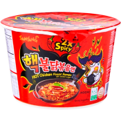 Nudlar Buldak Ramen 2x Spicy Bowl ca 105g Samyang.