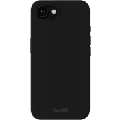 Skal silikon iPhone 16E Svart.