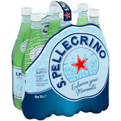 Vatten Kolsyrad 1l 6-p San Pellegrino.
