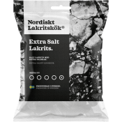 Lakrits Extra Salt 120g Nordiskt Lakritskök.
