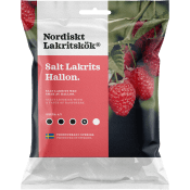 Lakrits Salt Hallon 120g Nordiskt Lakritskök.