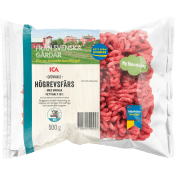 Högrevsfärs Färsk 18% 500g ICA.