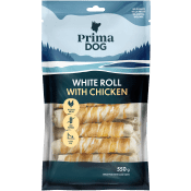 Vit tuggrulle med kyckling 15-p 550g PrimaDog.