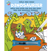 Måla med vatten : Dinosaurier.
