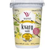 Kvarg Vanilj 0.3% 500g Wapnö.