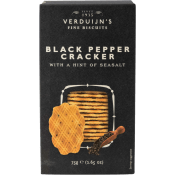 Kex Verduijn Med Svartpeppar & Havssalt 75g Hugo Ericson Ost.
