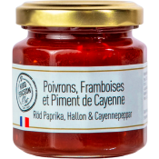 Kompott Paprika, Hallon & Cayenne 125g Hugo Ericson Ost.