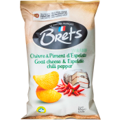 Chips Brets Chèvre & Espelettechili 125g Hugo Ericson Ost.