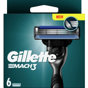 Rakblad Mach3 6-p Gillette.