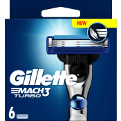 Rakblad Mach3 Turbo 6-p Gillette.