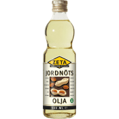 Jordnötsolja 500ml Zeta.