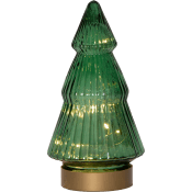 Glasdekoration gran LED 20cm Star Trading.