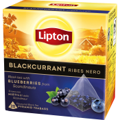 Te Svart Blackcurrant Pyramid 20p Lipton.
