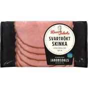 Skinka Bror Jakobs Svartrökt 100g Jakobsdals.