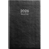 Kalender Stora Fick svart 2026.