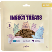 Kattgodis Insekter 60g Petgood.