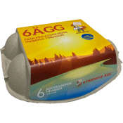 Ägg Frigående M/L 6-p Yttertavleägg.