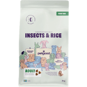 Hundmat Torrfoder Insects & Rice 3kg Petgood.