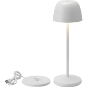 Bordslampa laddning vit Markslöjd.
