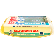 Ägg Från Utehöns 10-pack Torggummans Ägg.