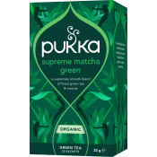 Te Grönt Supreme matcha green Ekologisk 20-p Pukka.