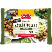 Nötköttbullar Svenska Ekologiska Fryst 400g Scan.