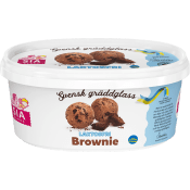 Gräddglass Brownie laktosfri 750ml SIA GLASS.