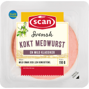 Medwurst Kokt Skivad 110g Scan.