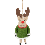 Julhänge Rudolf 15 cm Nordic Season.