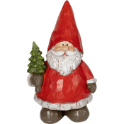 Tomte med gran 16,5 cm Nordic Season.