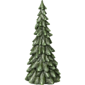 Julgran 24cm polyresin Nordic Season.