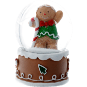 Snöstorm pepparkaka 6cm Festive.