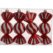 Hänge karamell 10,5cm 4-p Festive.