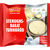 Stenugnsbakat tunnbröd Glutenfri 210g Moilas.