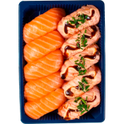 Sushi Mixed Seared Lax Nigiri 315g Sushi Daily.