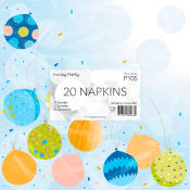 Servetter Ballonger 20-p Pictura.