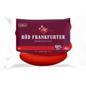 Frankfurter Röd 80% kötthalt 450g Göl.