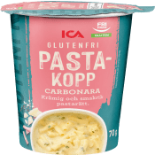 Pastakopp Carbonara Glutenfri 70g ICA.