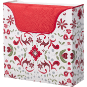 Servettbox Särna 33cm 75-p ICA.