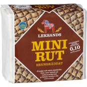 Mini rut Brungräddat 200g Leksands Knäckebröd.