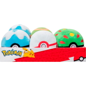 Mjukis Pokeball 10cm 1-p.