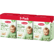 Fullkornsvälling havre Drickfärdig Från 1år 3-p 600ml Semper.