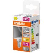 LED Klot E14 250lm(25W) Dimbar Osram.