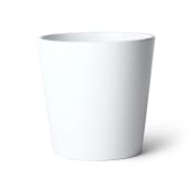 Kruka Bas 12,5cm vit.
