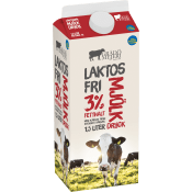 Standardmjölkdryck 3% Laktosfri 1,5l Grådö Mejeri.