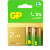 Batteri GP Ultra Alkaline C/LR14 2-pack GP.