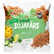 Sojafärs vegansk Fryst 750g ICA.