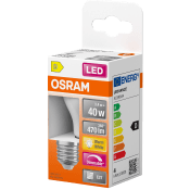 LED Klot E27 Matt 470lm(40W) Dimbar Osram.